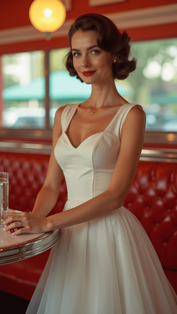 Retro 1950s Diner example 2